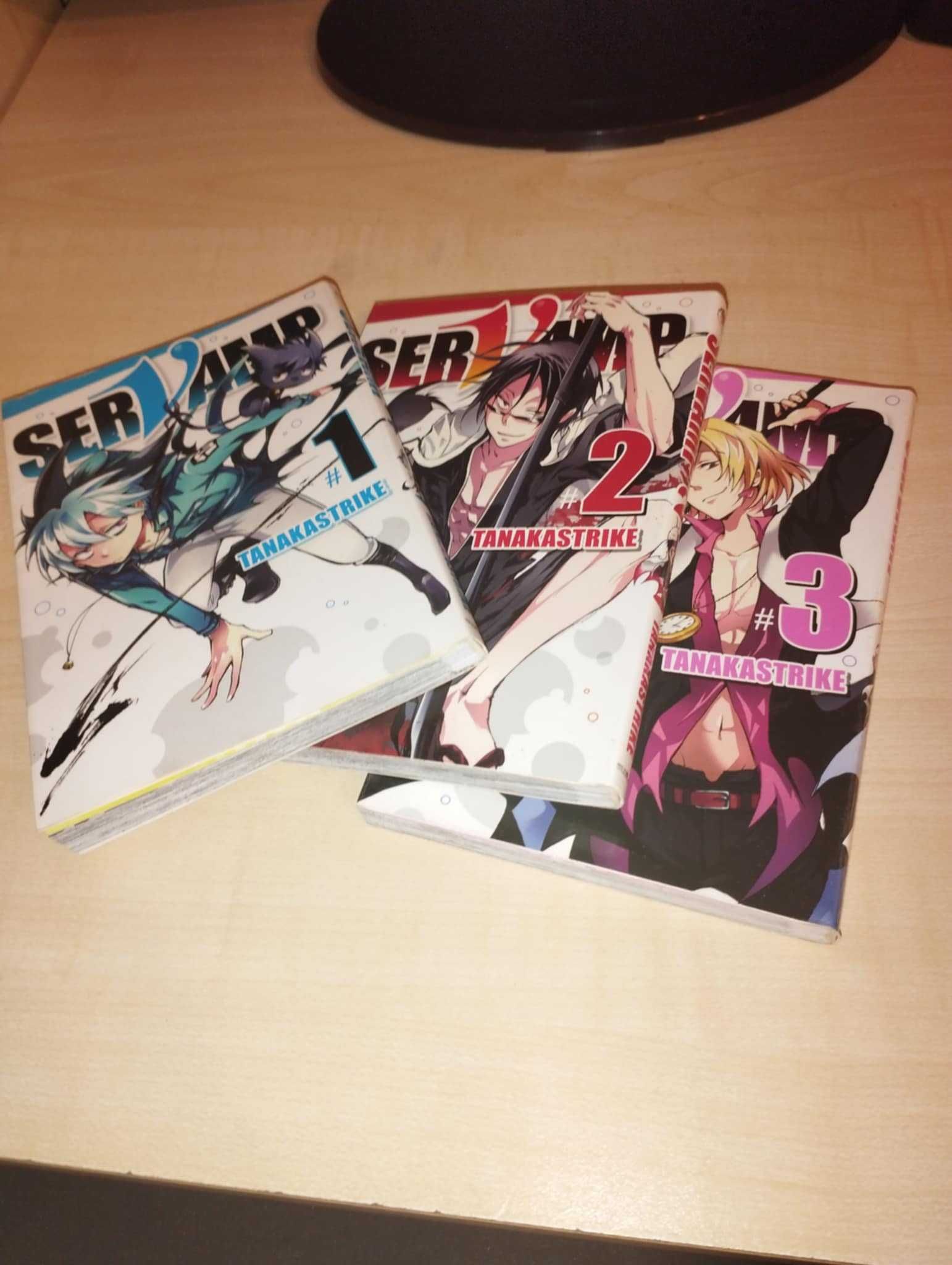 Manga Servamp tom 1-3 – 49 zł do negocjacji