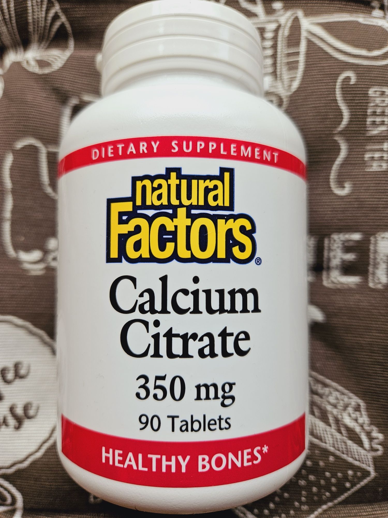 Natural Factors цитрат кальцій Кальций цитрат 350 мг 90 таблеток