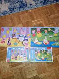 Puzzle Świnka Peppa