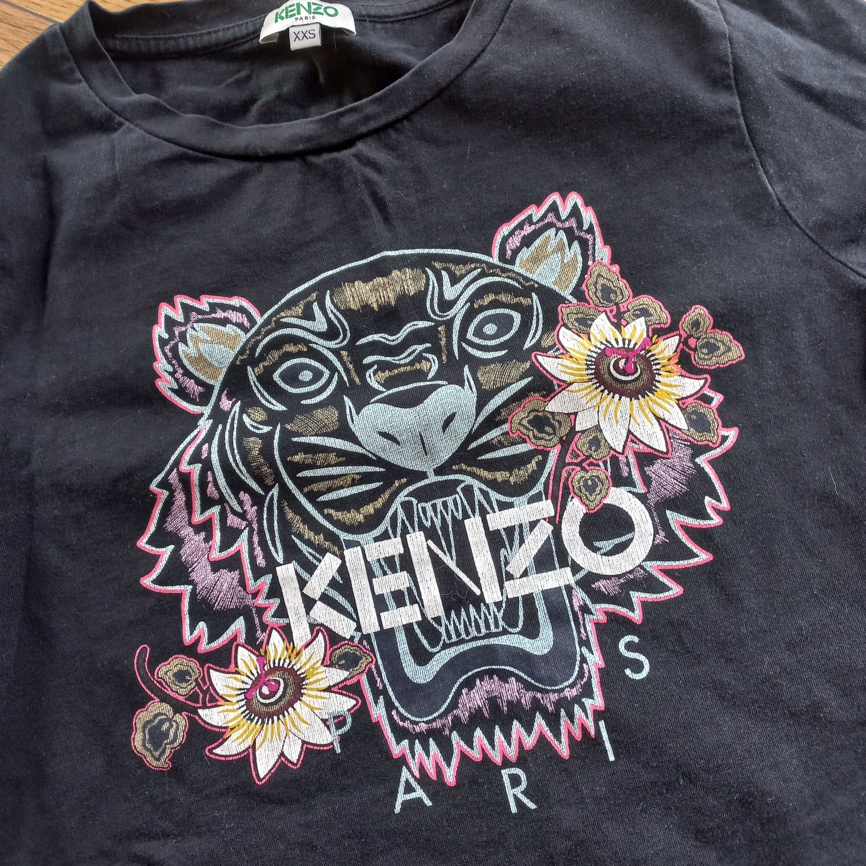 Koszulka czarna Kenzo