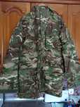 Parka militar smock camuflado MTP Exército Britânico corta vento