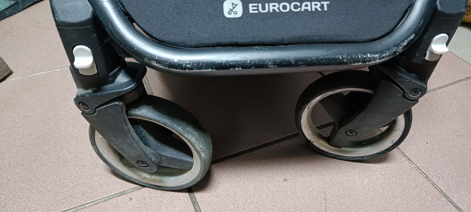 Wózek spacerowy Euro Cart Crox tył przód