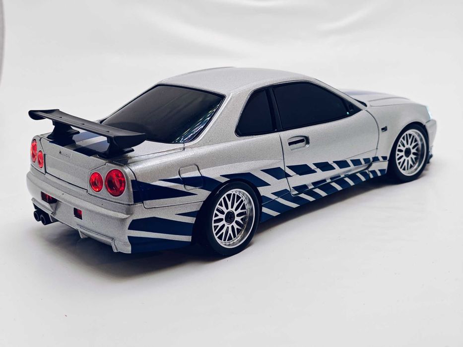 Samochód RC do driftu LDRC 1899 1/18 RWD zdalnie sterowany NISSAN GTR