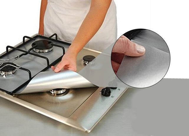 Queimadores de fogao a gas covers para manutencao da limpeza