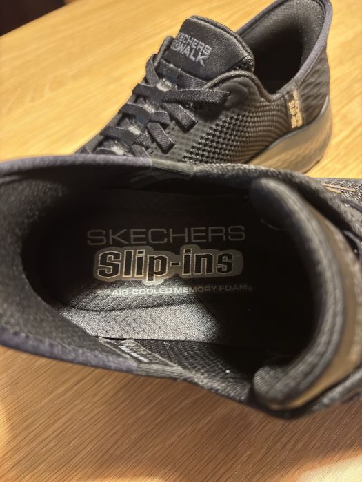 Sapatos abonitados da Schekers. Preto. Como novos.