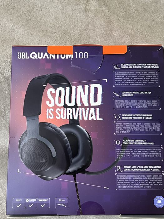 Навушники JBL QUANTUM 100