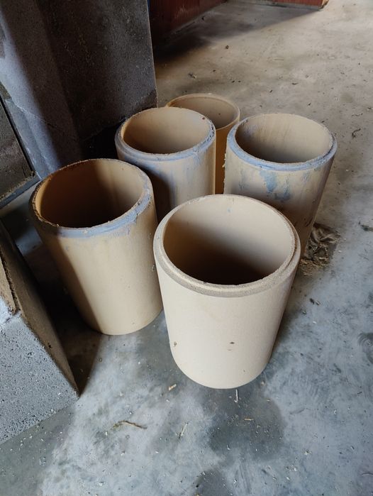 Wklad system kominowy ceramiczny rura Schiedel rondo 200