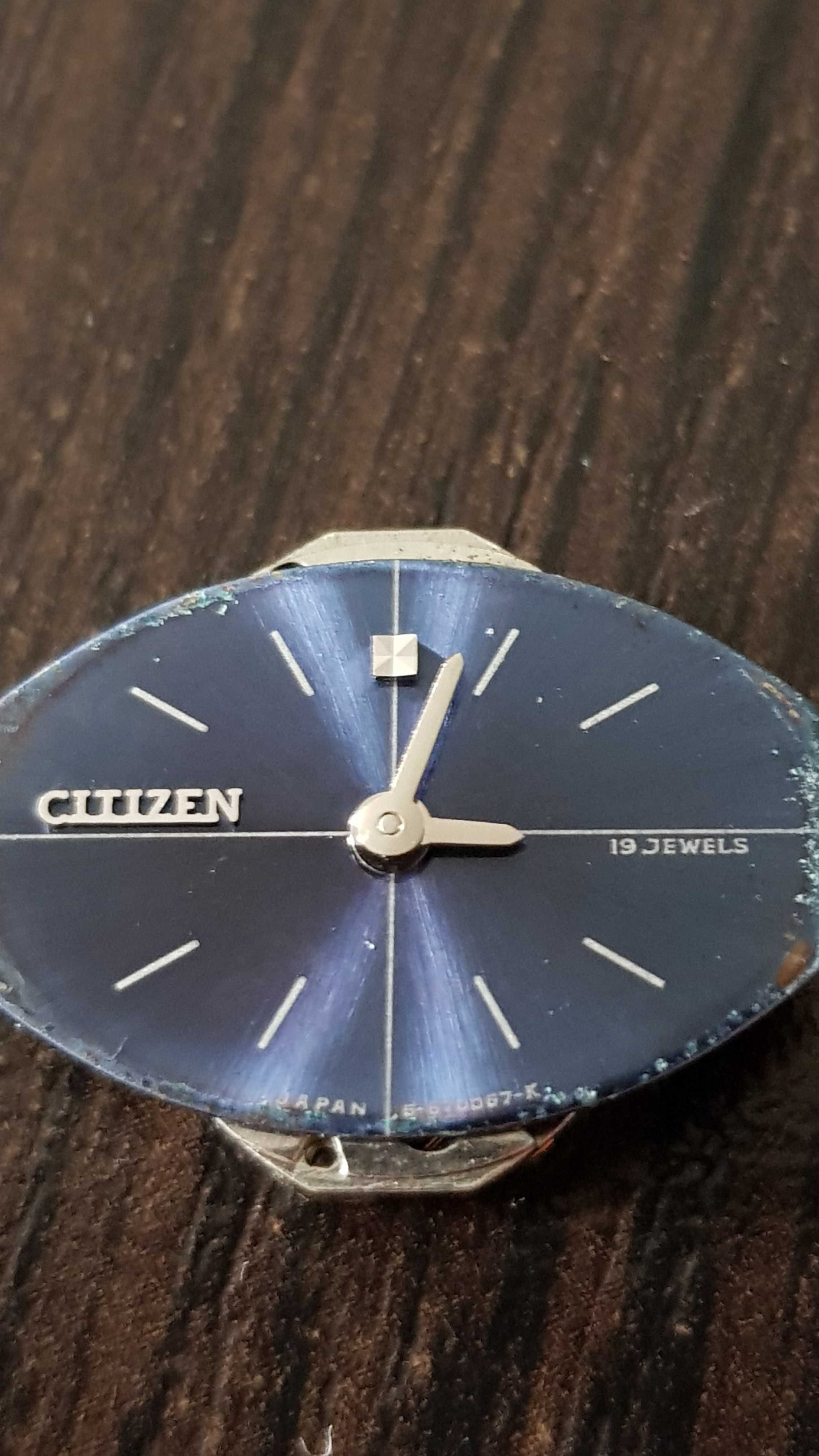 Stary damski zegarek Citizen 19 jewels