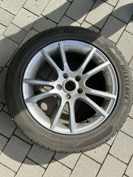 Felgi alu 17” + zimówki 215/55 R17 PILNE