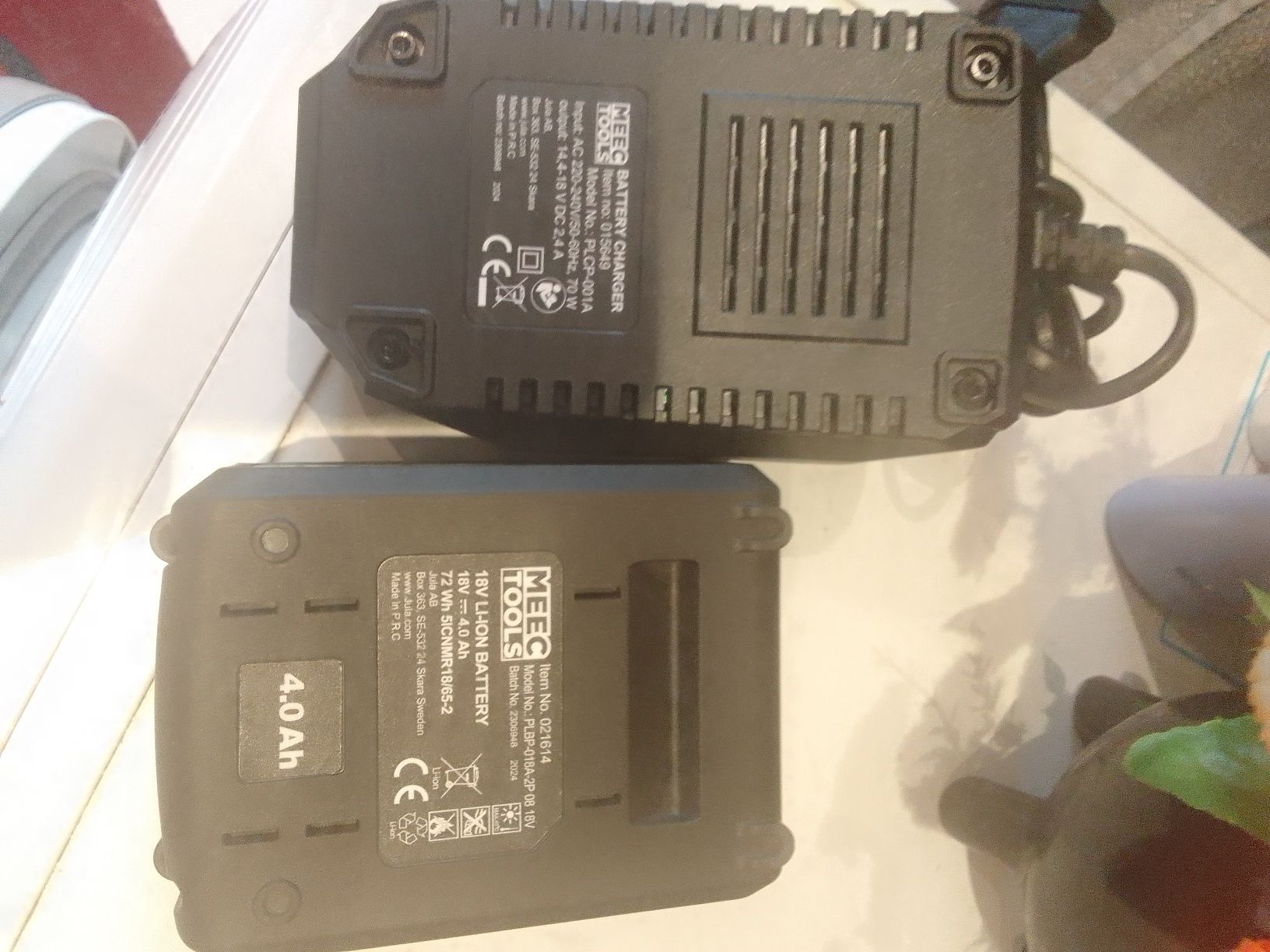 Bateria i ładowarka 4.0Ah 18V