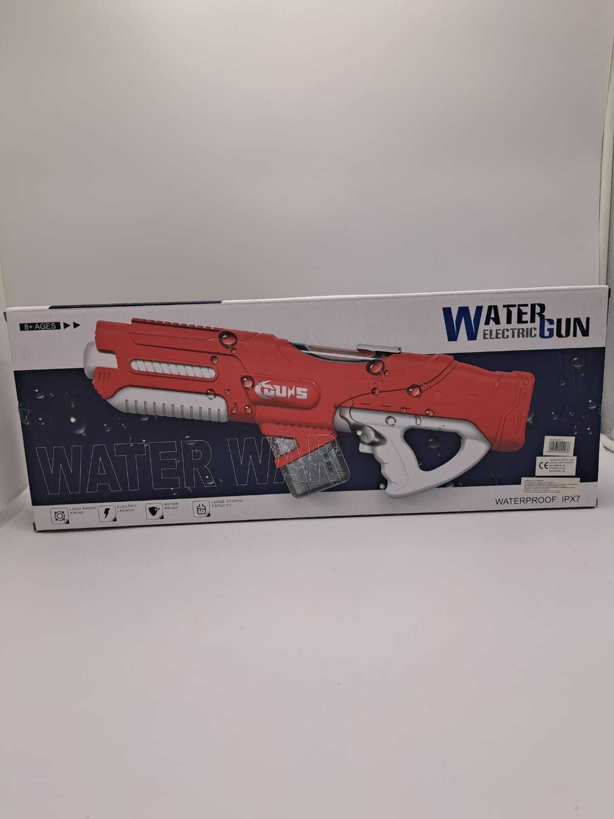 Duży pistolet na wodę Water Electric Gun 750ml wodoszczelny, okulary