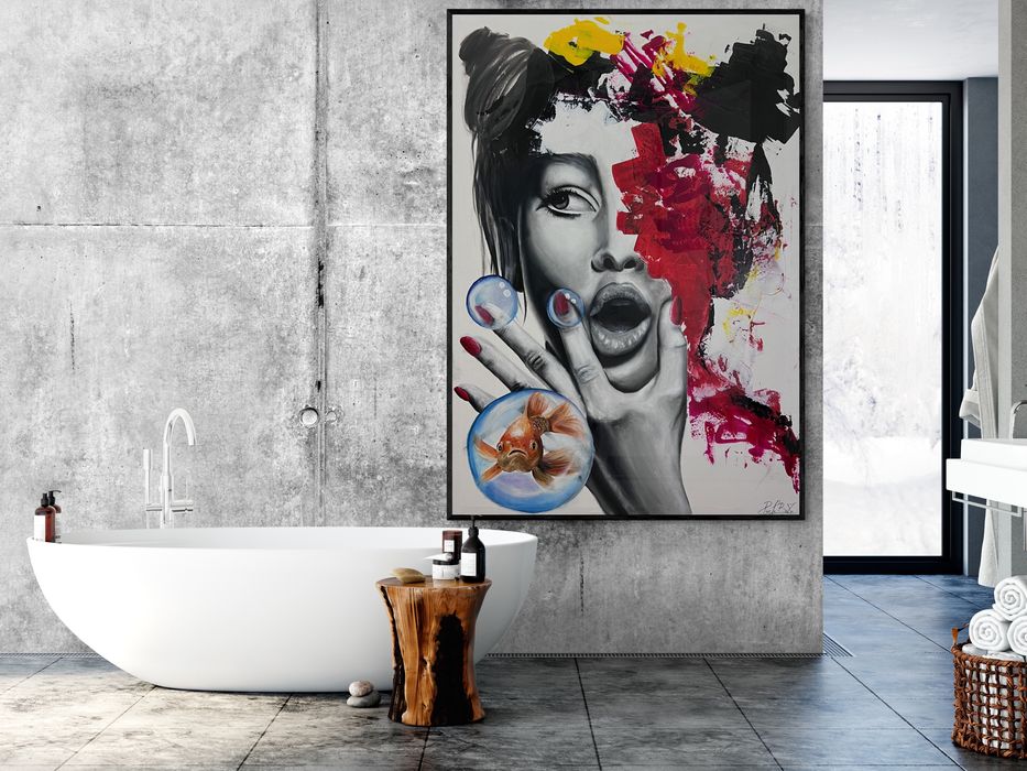 Pintura original artista Paulo Brito