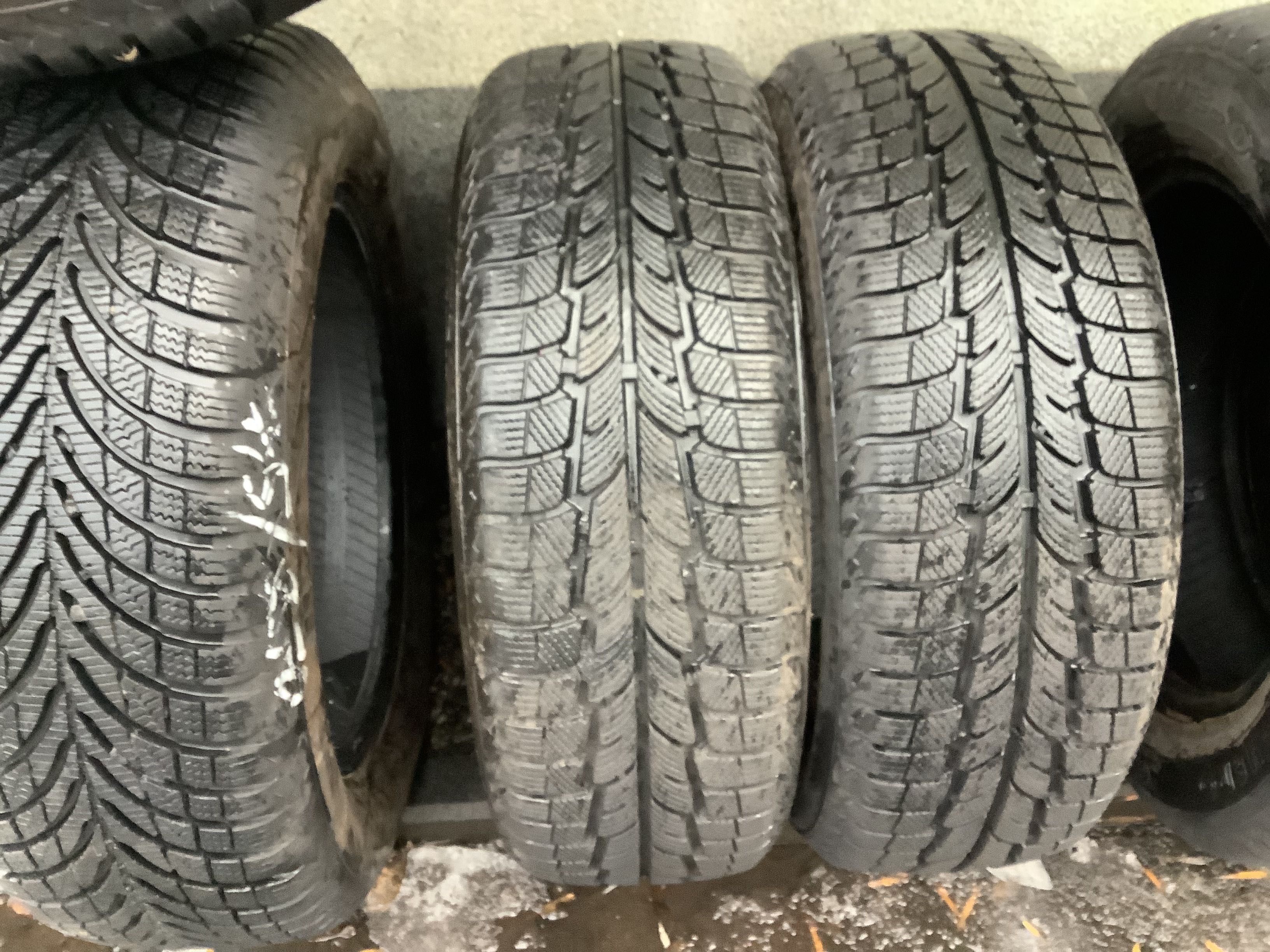 POWERTAC 185/60r15  2szt opony zima zimowe 7.5mm 2018r