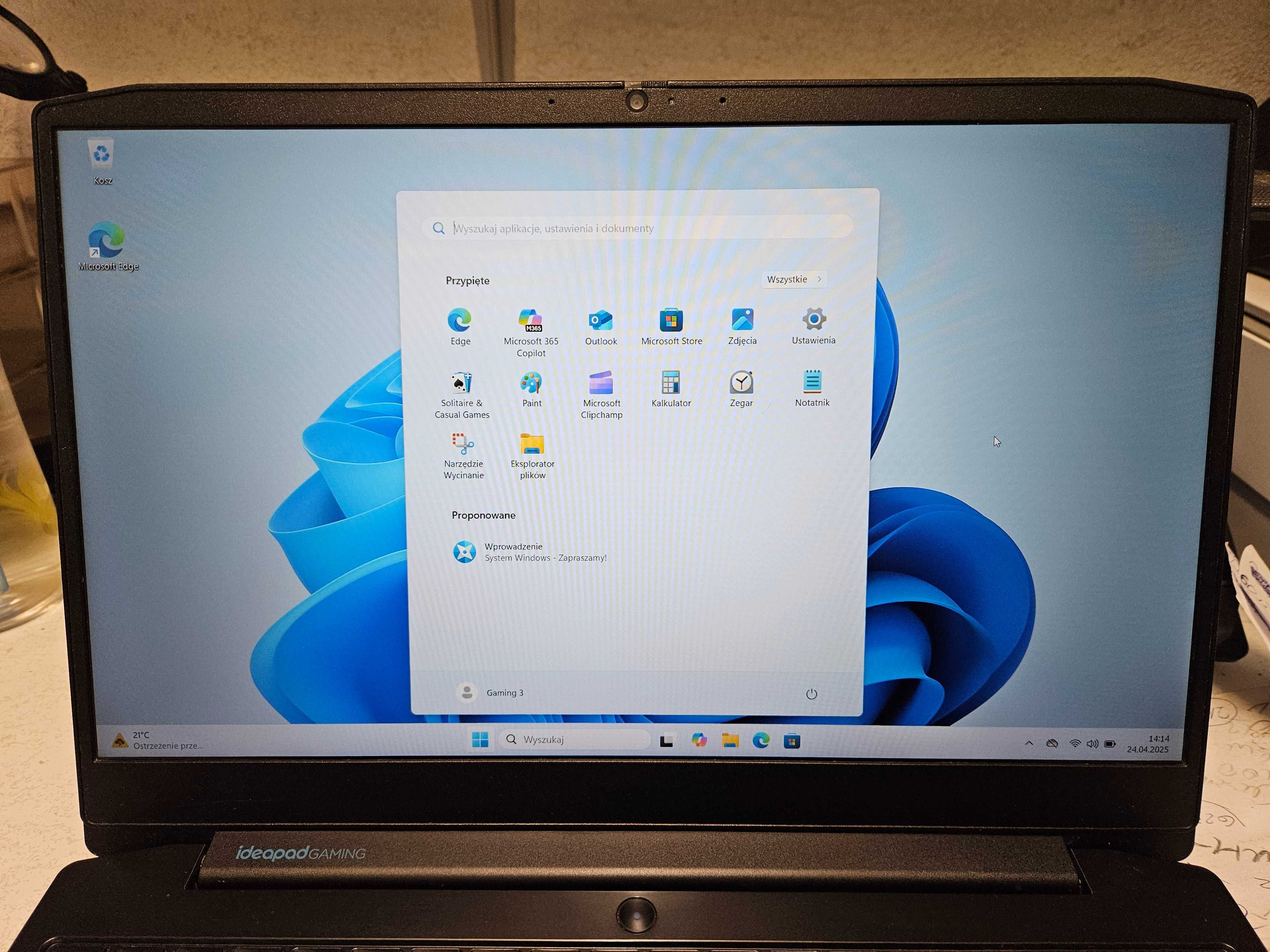 Laptop LENOVO 82EY IdeaPad Gaming 3 / Ryzen 7 4800H / GTX 1650 Ti