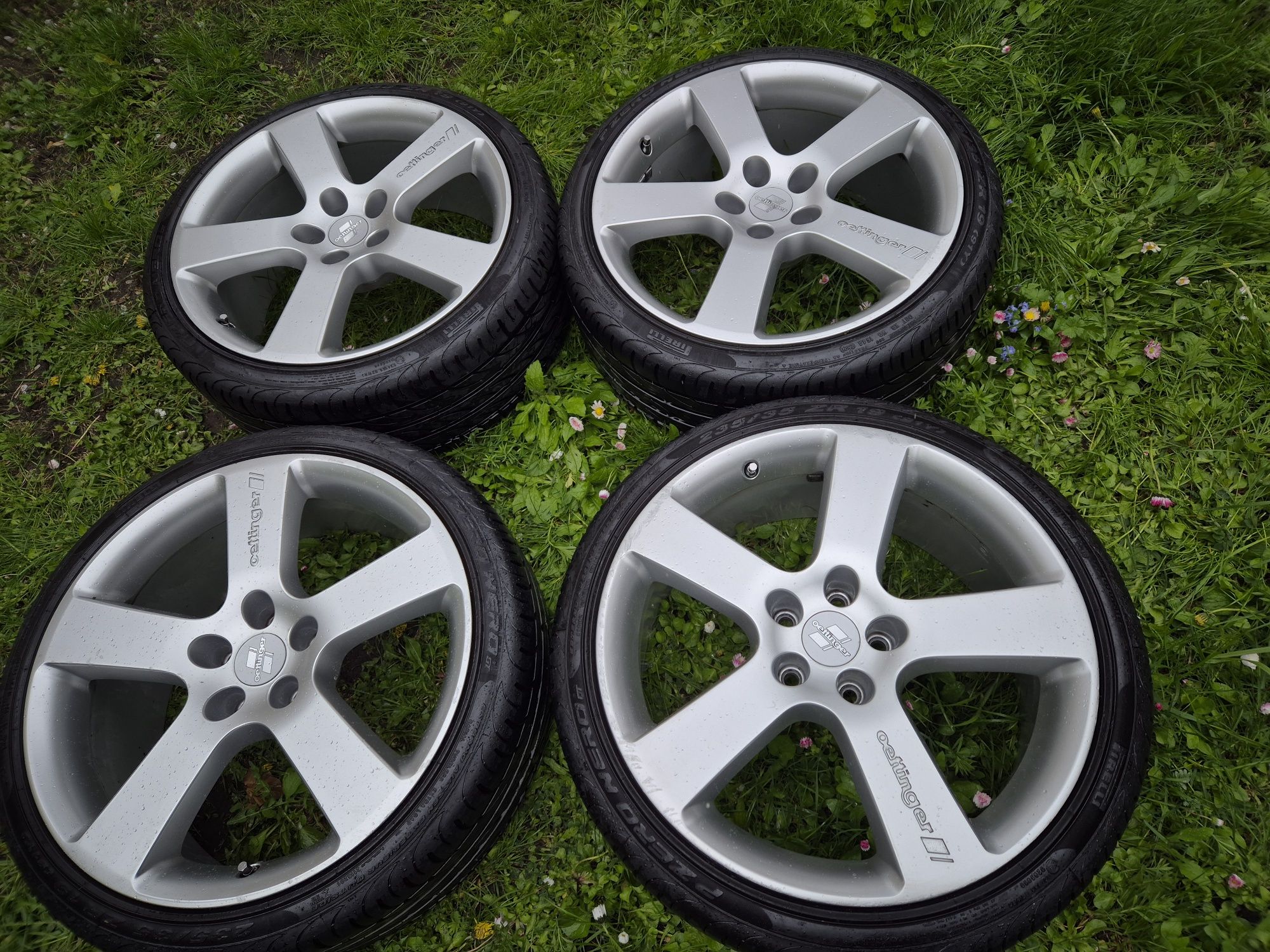 Felgi koła  19 cali 8,5j 5x112 OETTINGER Pirelli vw audi skoda quattro