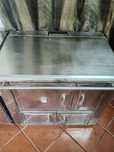 Fogão de lenha em Inox