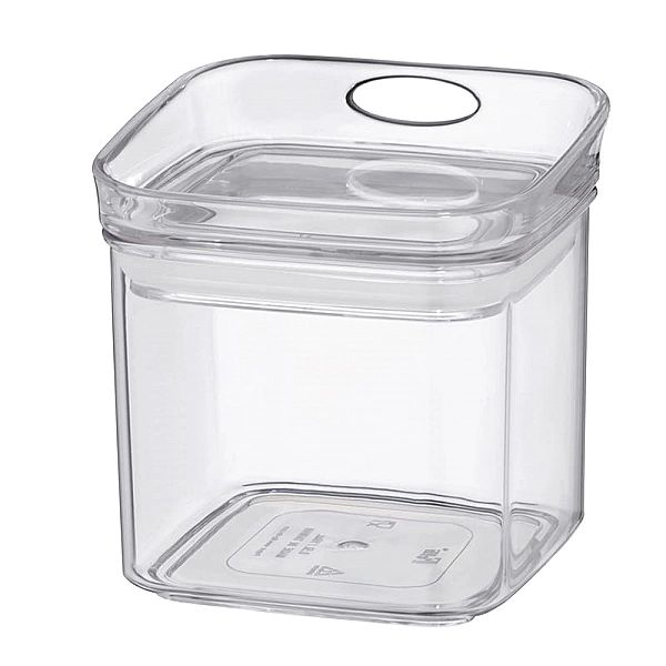 Plastikowy Kela Jule pojemnik kuchenny, 10,5x10,5x10,5 cm, 0,5 l
