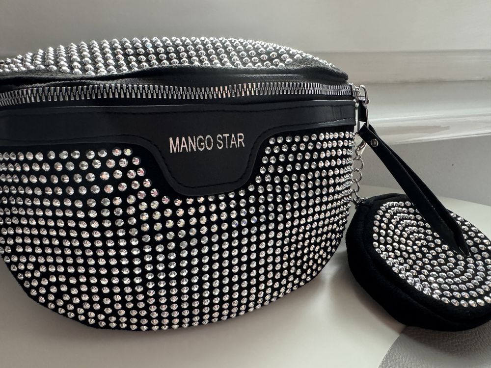 Torebka crossbody dżety bling bling