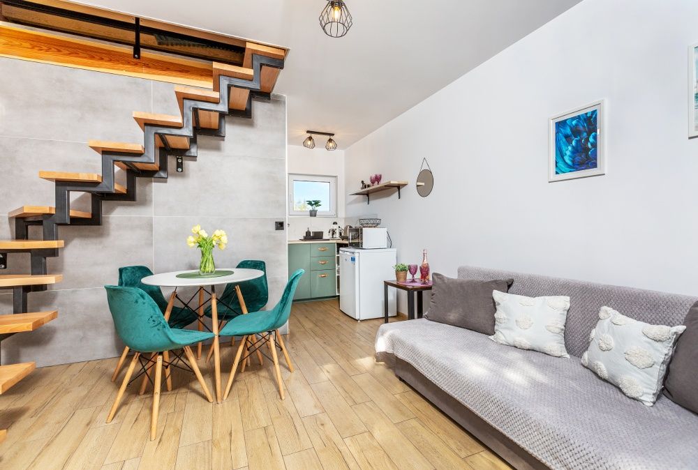 Apartamenty nad morzem , domki całoroczne  , balia ogrodowa , Sylweste