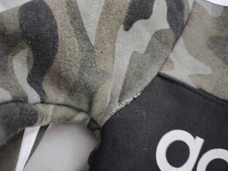 Кофта пайта Adidas с капюшоном, начес.