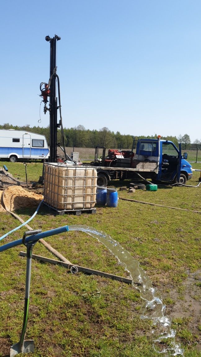 Studnie głębinowe. Wiercenie studni WOŁOMIN