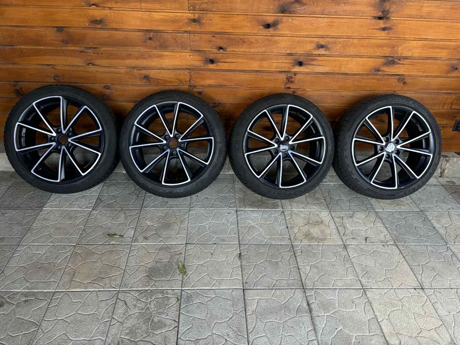 Alufelgi MAM 19 cali 5x112 z oponami zimowymi DOT 3521