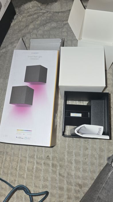 Inteligentna lampa ścienna LED do użytku wewnątrz i na zewnątrz, 6 W R