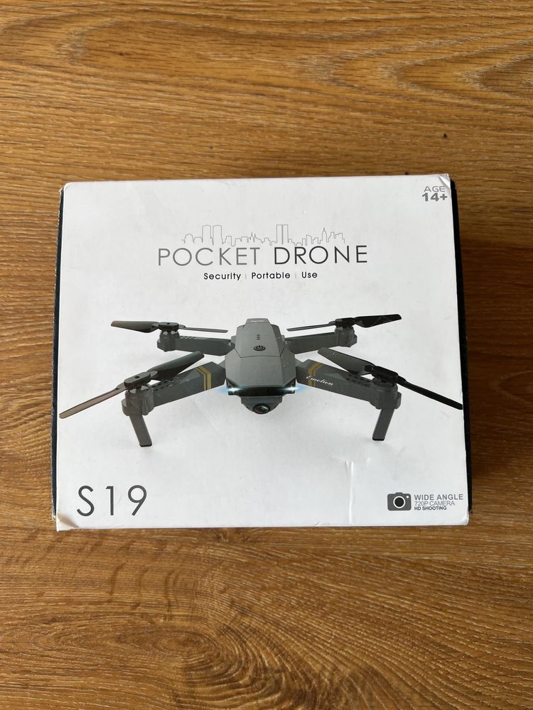 Pocket Drone S19 720P WIFI HD cam CF 2.4GHz