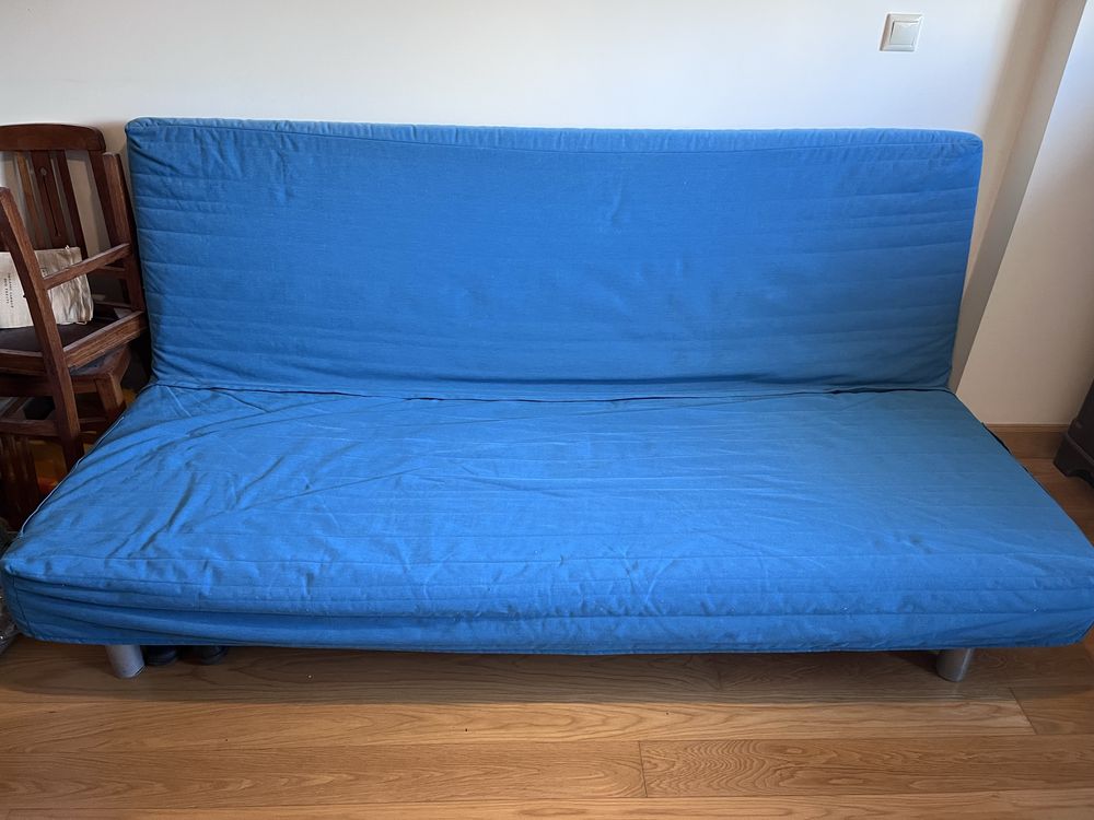 Sofá cama Ikea Nyham azul