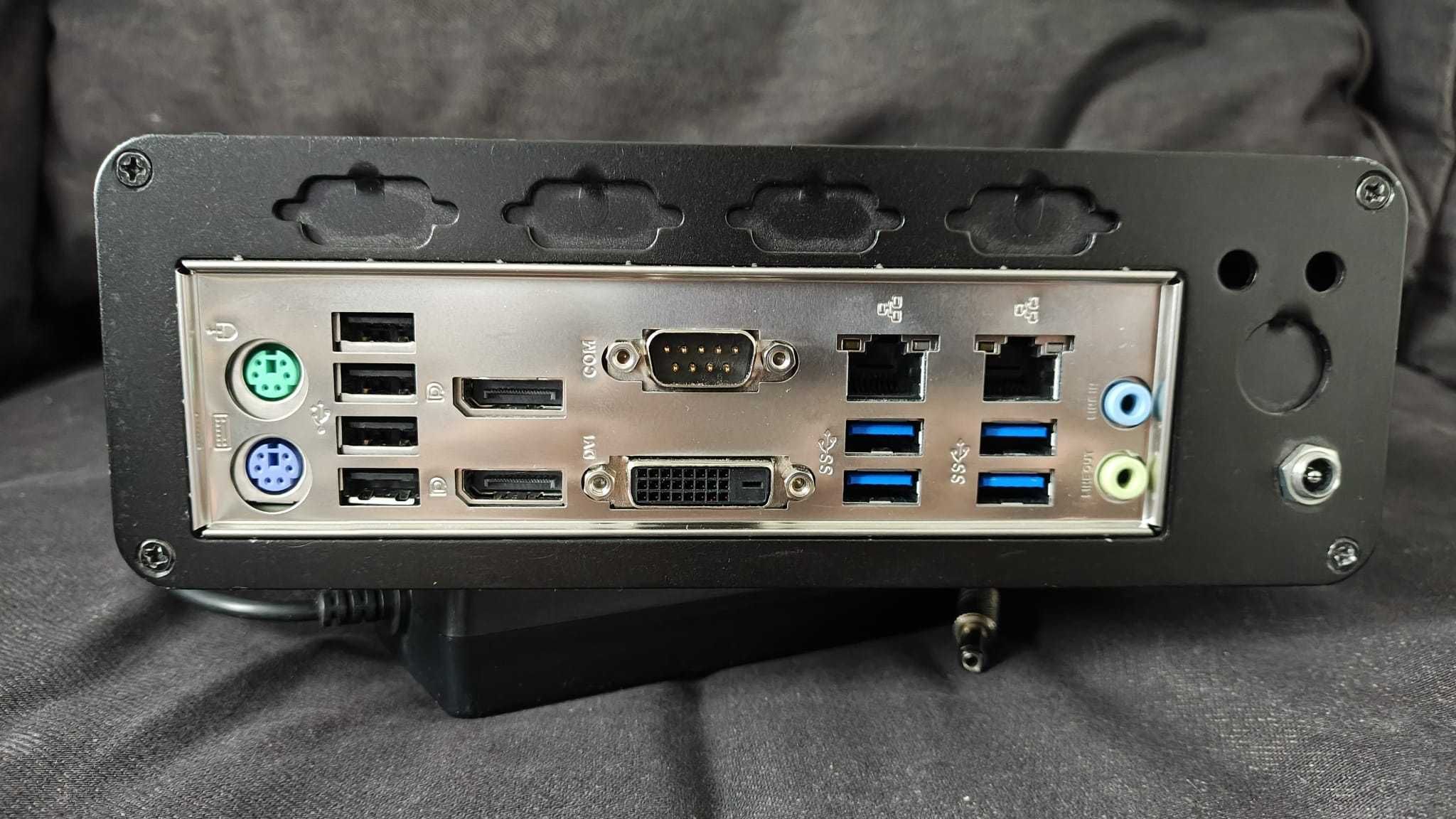 mITX komputer/PC, Q370i, i5 9500T, 32GB RAM, Dual NIC.