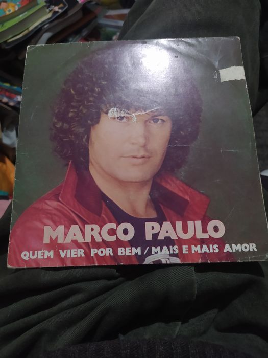 Marco Paulo quem vier por bem disco vinil verde