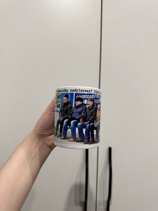 Kubek ceramiczny z motywem z serialu Ranczo nowy 330 ml prezent kubek