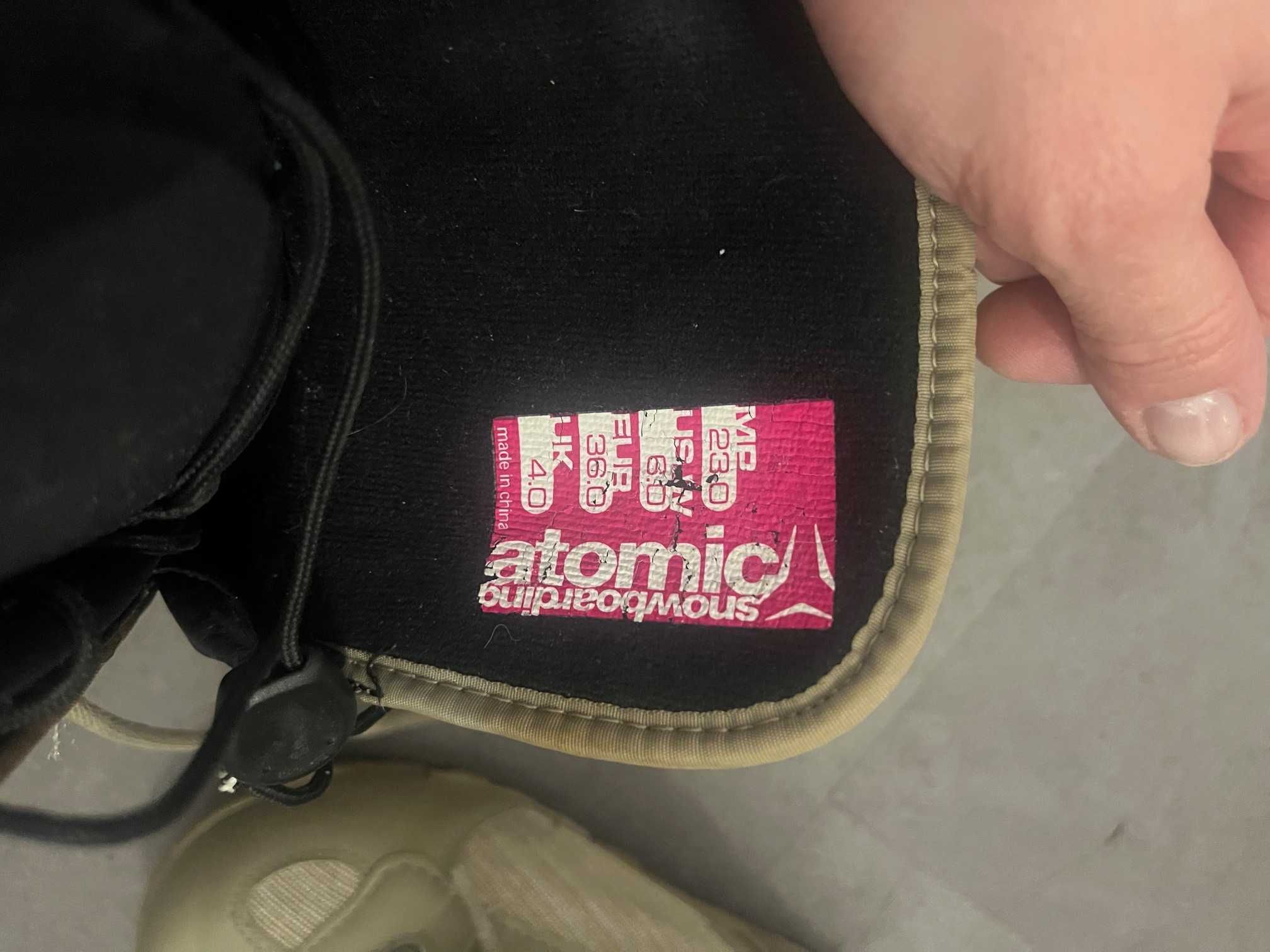 snowboardowe buty dziecięce rozm. 36 Atomic