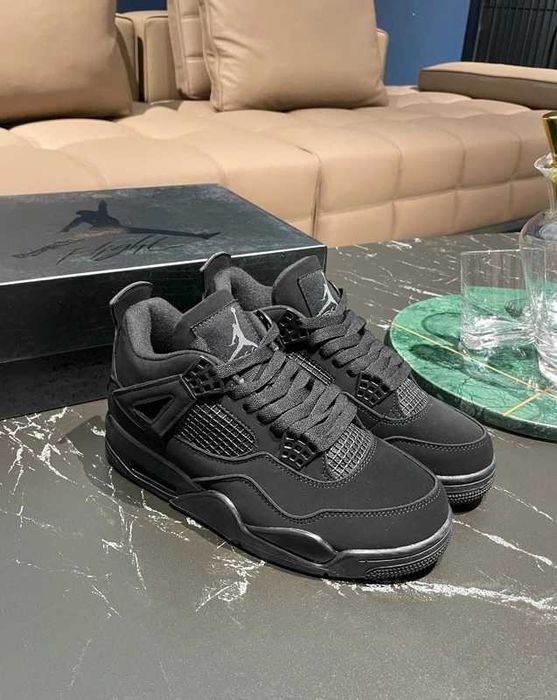 buty Jordan_4_Retro_Black_Cat Espadryle Rozmiar.43