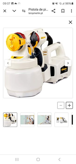 Pistola de pintura Wagner w450