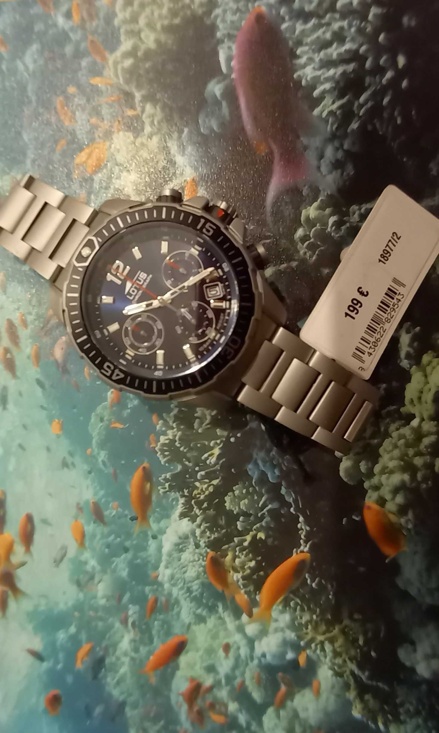 Nowy zegarek męski LOTUS  BIG BLUE CHRONO 46 mm