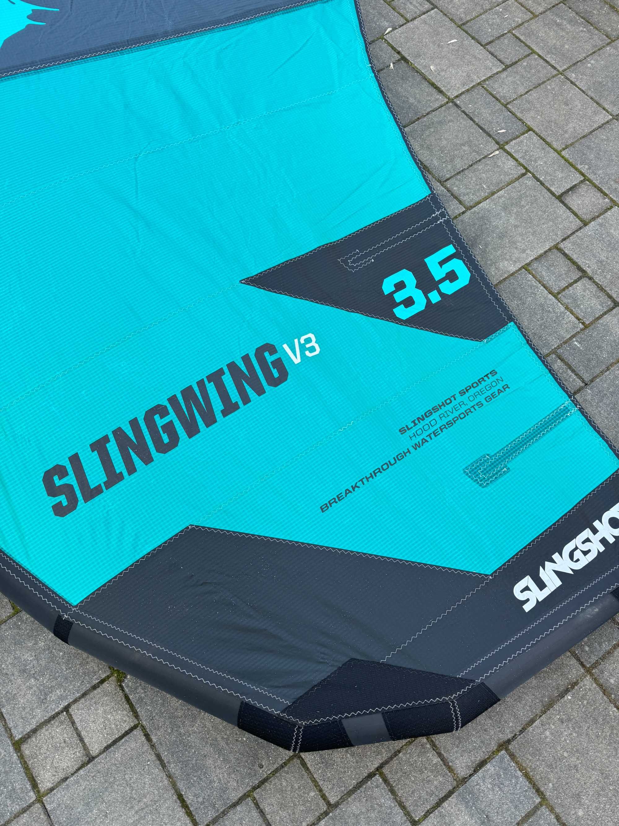 Skrzydło wing foil Slingshot Slingwing V3 3,5m2 ideał