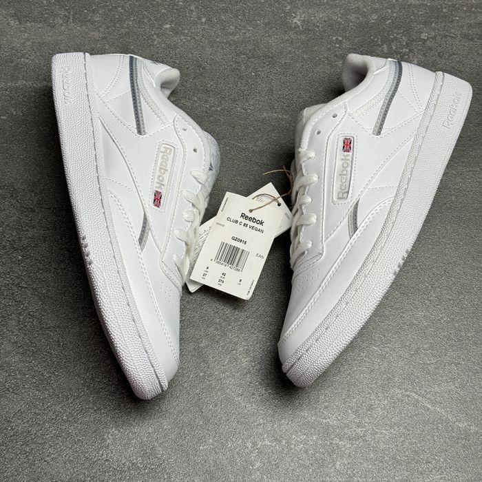 Білі кросівки Reebok Club C 85 Vegan GZ0915 ОРИГІНАО 100% 42 р