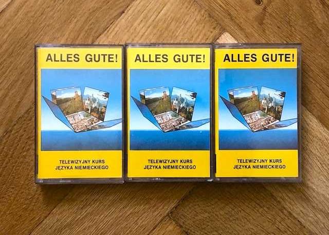 3 kasety Kurs języka Niemieckiego R. Baltzer Alles Gute