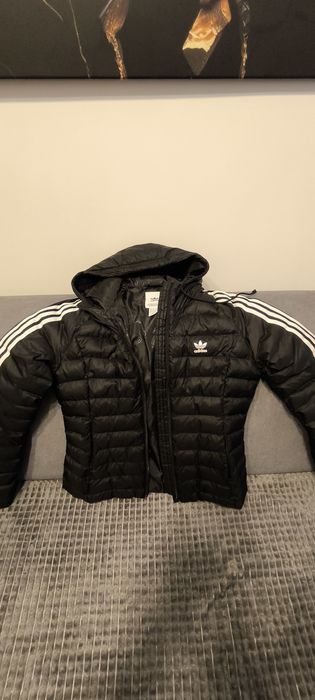 Kurtka czarna adidas damska