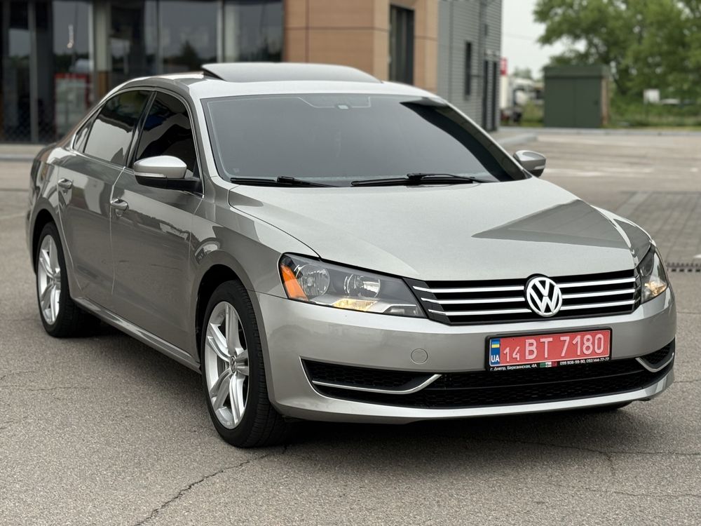 Volkswagen Passat B7 не крашен в идеальном состоянии