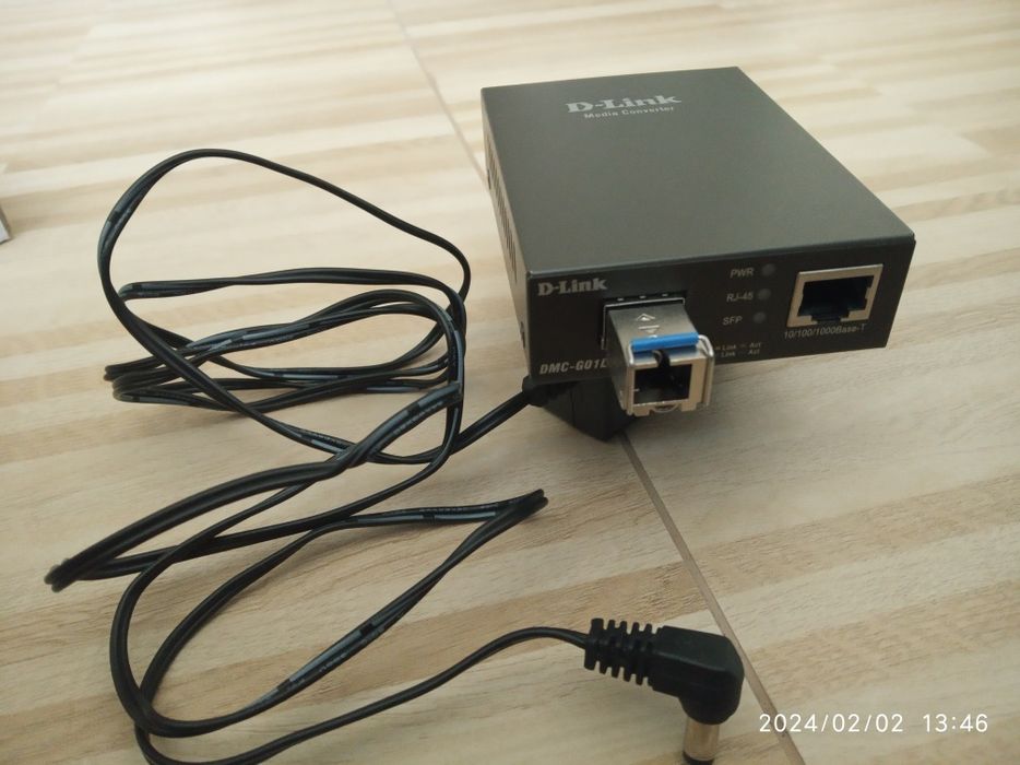 Медіа конвертер D-Link DMC-G01LC