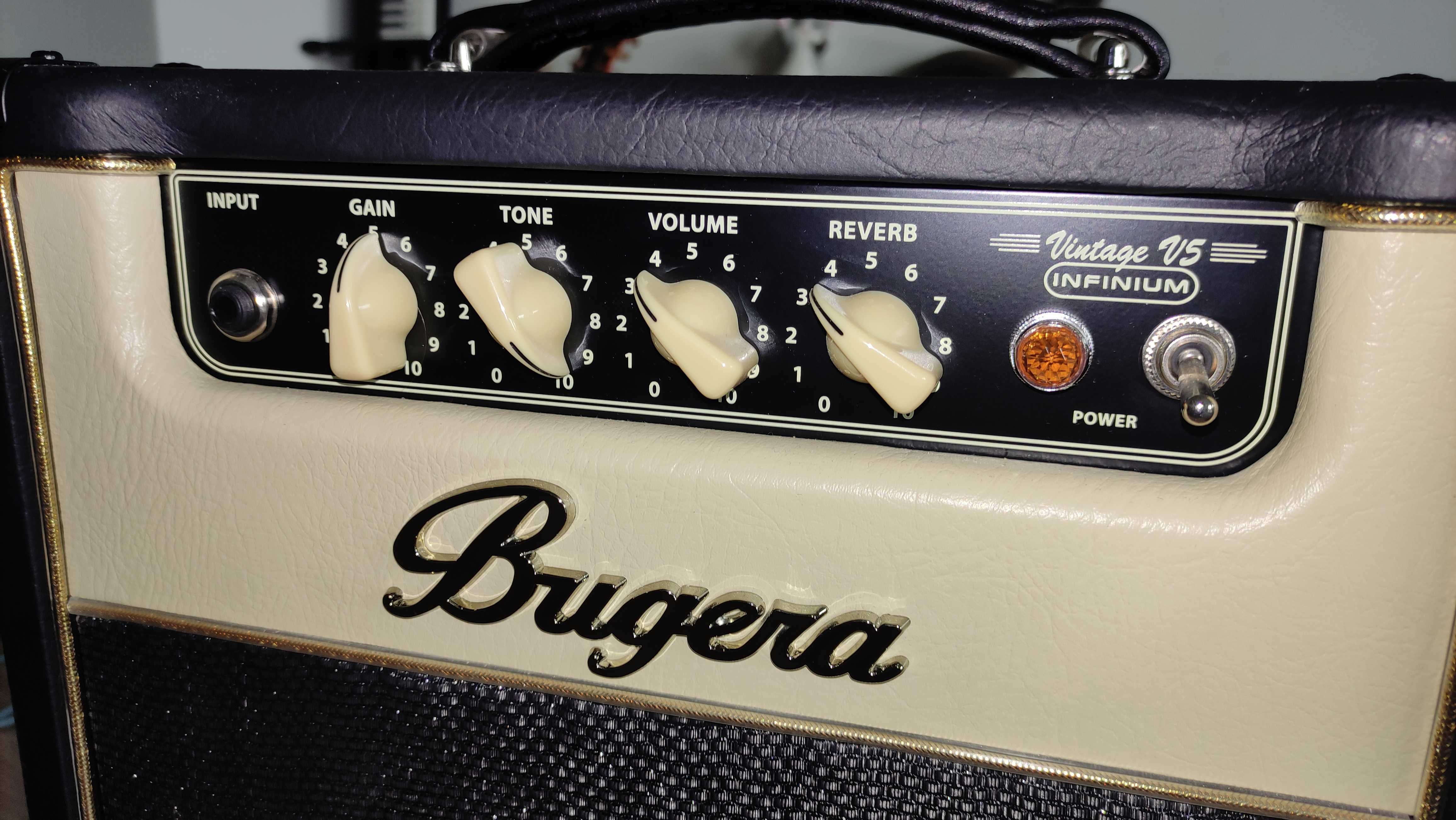 Wzmacniacz gitarowy lampowy bugera v5 infinitum