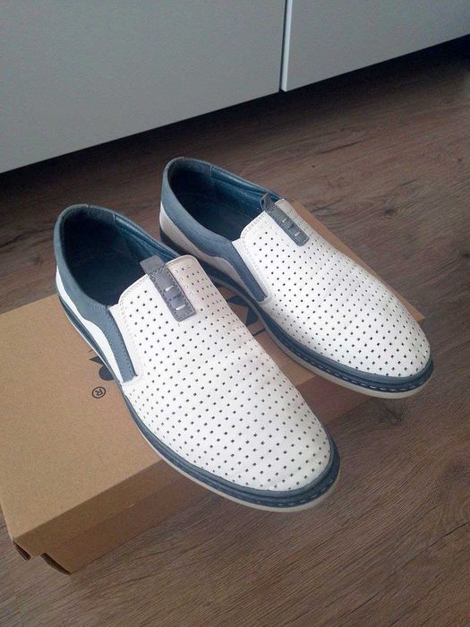 Чоловічі мокасини шкіряні Розмір 40 (26,5/27 см)