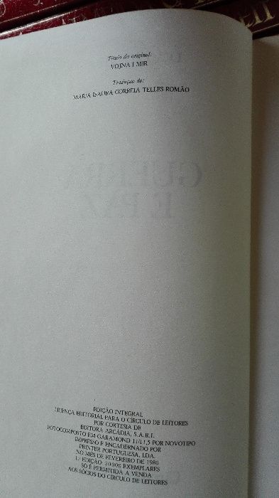 Guerra e Paz - Leão Tolstoi