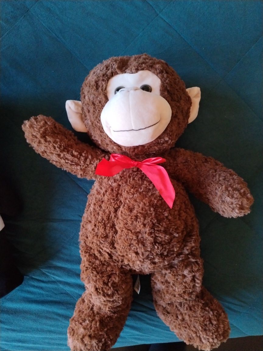 2 peluches Panda e Macaco