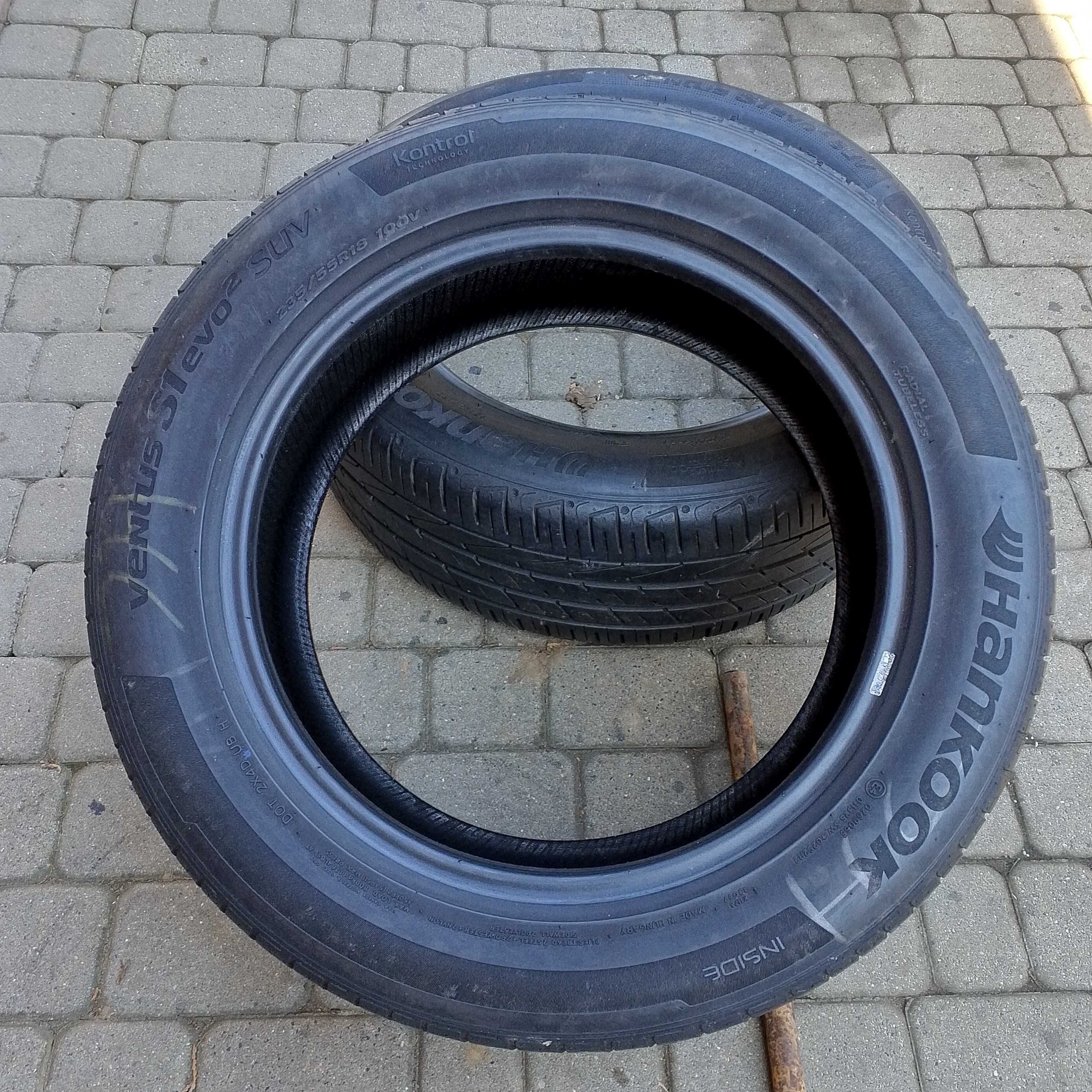 opony jak NOWE 2 szt. 235/55/18 Hankook Ventus SUV