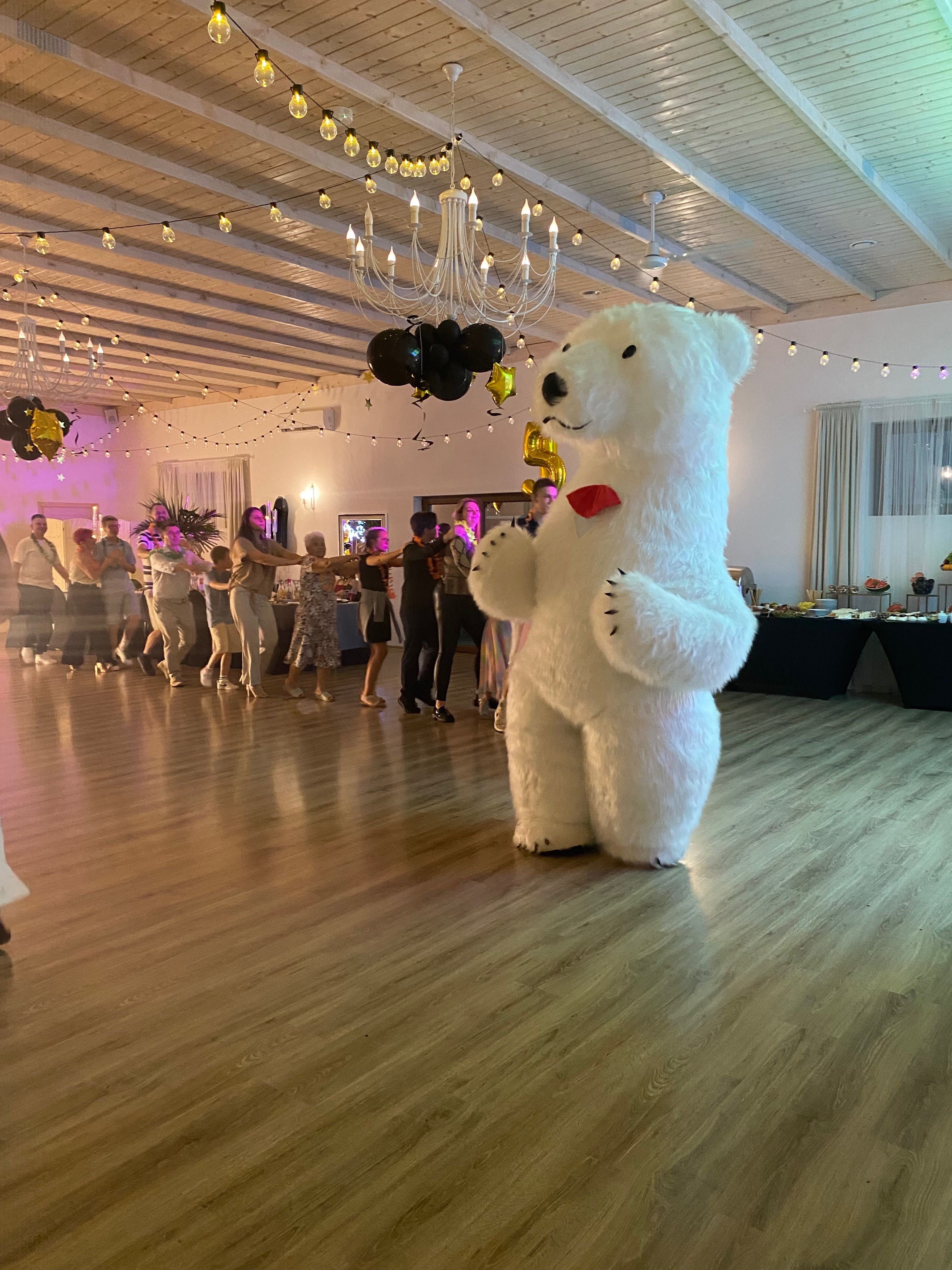 Biały Miś Żartowniś / Panda Wanda / Pikachu