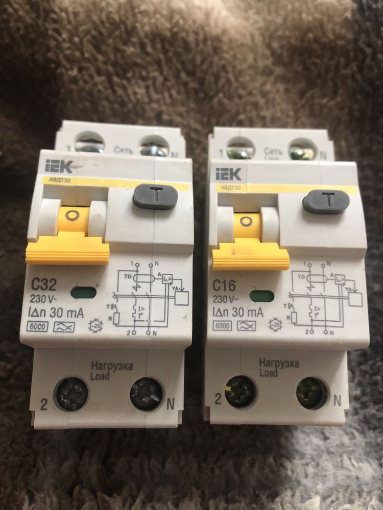 автоматы узо iek abb щит електрощит