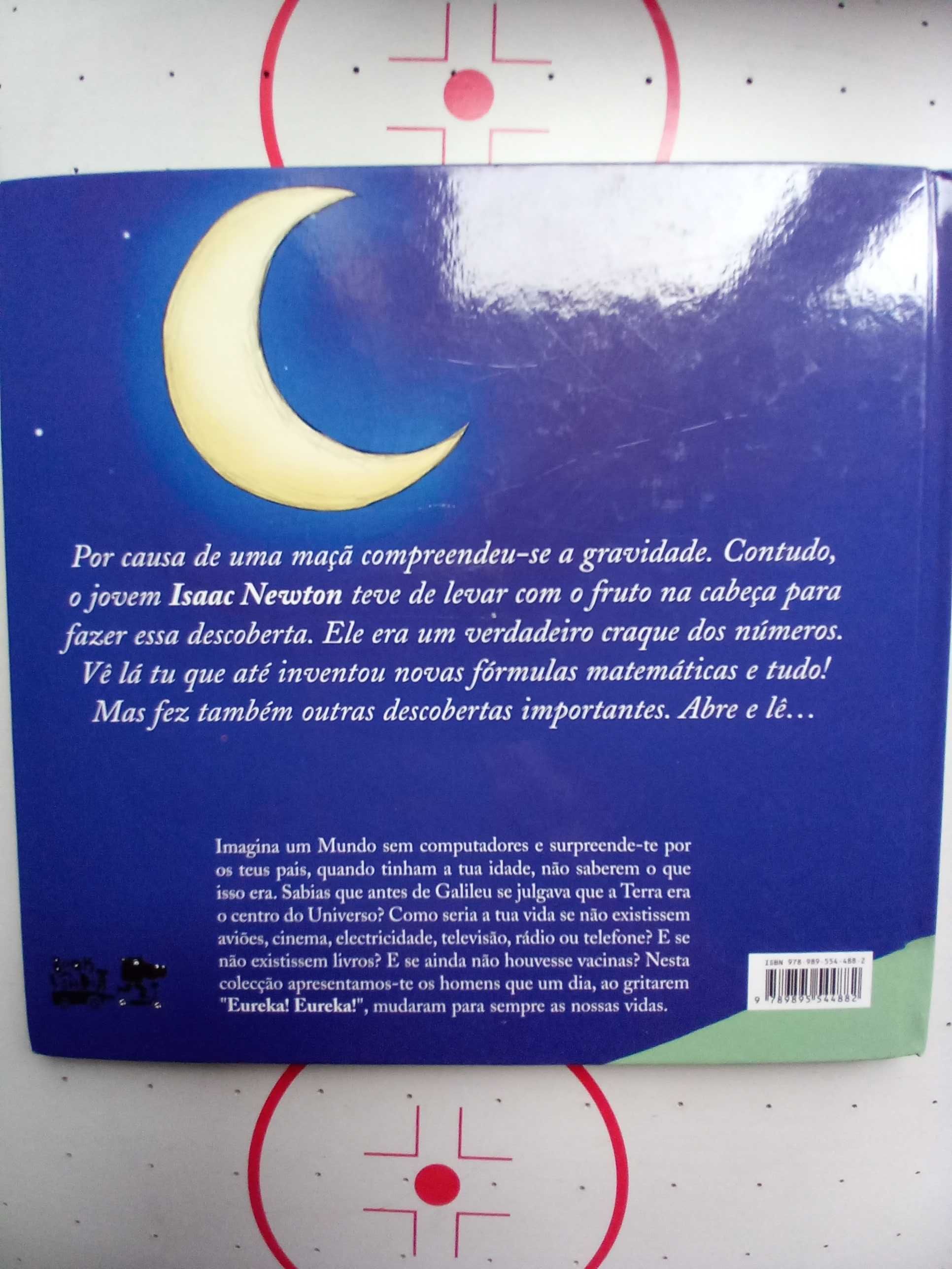 Livro " A lógica da maça " - Isaac Newton  - EUREKA! EUREKA!